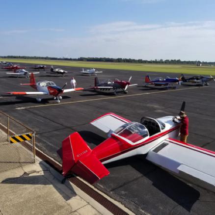 Oct. 6-7, 2018 – Grider Field hosts an Experimental Aircraft Association (EAA) formation flying clinic