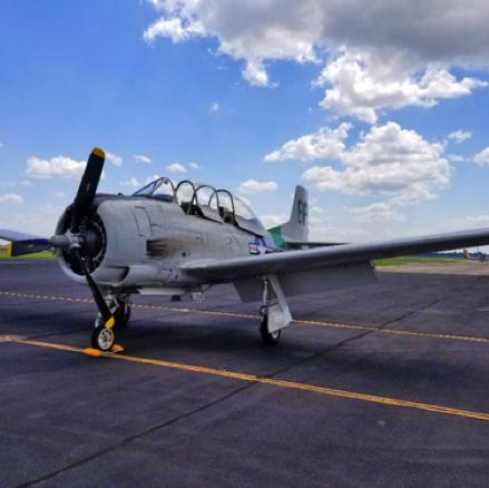 The North American Aviation T-28 Trojan is a piston-engined military trainer aircraft used by the U.S. Air Force and U.S. Navy beginning in the 1950s.